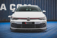 Front Lip / Front Splitter / Front Approach V.1 for VW Golf 8 GTI by Maxton Design