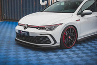 Front Lip / Front Splitter / Front Approach V.1 for VW Golf 8 GTI by Maxton Design