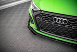 Front Splitter / Cup Schwert / Frontansatz / Front Flaps für Audi RS3 8Y von Maxton Design