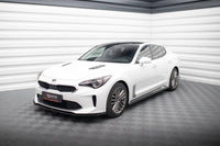 Front Lippe / Front Splitter / Frontansatz V.1 für Kia Stinger GT von Maxton Design
