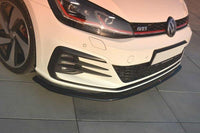 Front Splitter / Cup Schwert / Frontansatz V.2 für VW Golf 7 GTI Facelift von Maxton Design