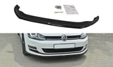 Front Splitter / Cup Schwert / Frontansatz V.1 für VW Golf 7 Standard von Maxton Design