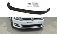 Front Splitter / Cup Schwert / Frontansatz V.1 für VW Golf 7 Standard von Maxton Design