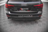 Zentraler hinterer Splitter für Audi A4 Avant B9 von Maxton Design