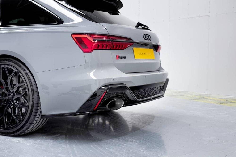 Seitliche Heck Diffusor Erweiterung für Audi RS6 C8 von Maxton Design