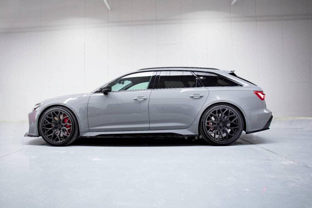 Seitliche Heck Diffusor Erweiterung für Audi RS6 C8 von Maxton Design