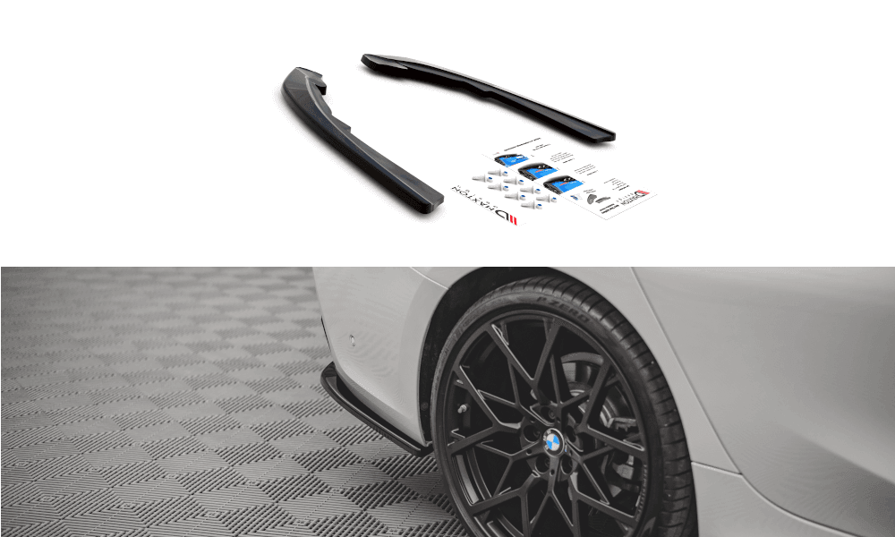Seitliche Heck Diffusor Erweiterung für BMW 3er G20 / G21 von Maxton Design