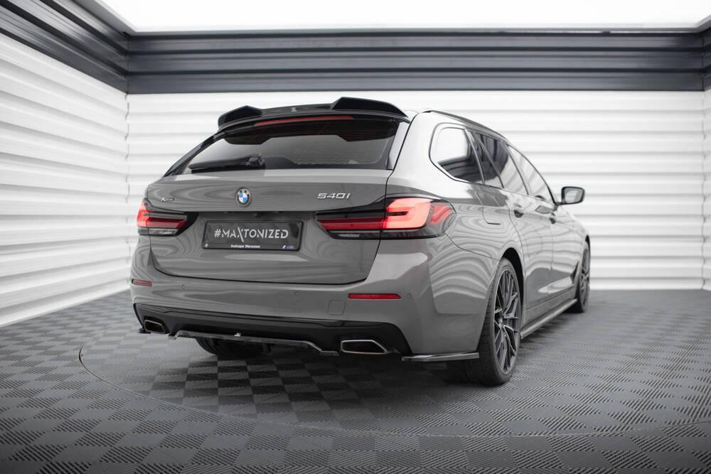 Seitliche Heck Diffusor Erweiterung für BMW 5 G30 / G31 Facelift von Maxton Design