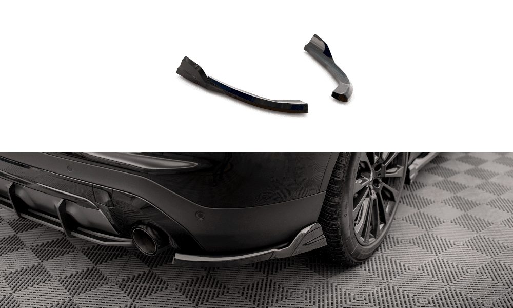 Seitliche Heck Diffusor Erweiterung für BMW X3 G01 von Maxton Design
