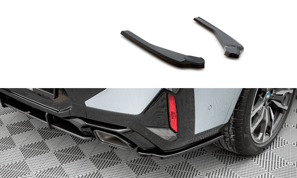 Seitliche Heck Diffusor Erweiterung für BMW X4 G02 M-Paket Facelift von Maxton Design