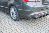 Seitliche Heck Diffusor Erweiterung für Ford Mondeo Vignale MK5 Facelift von Maxton Design