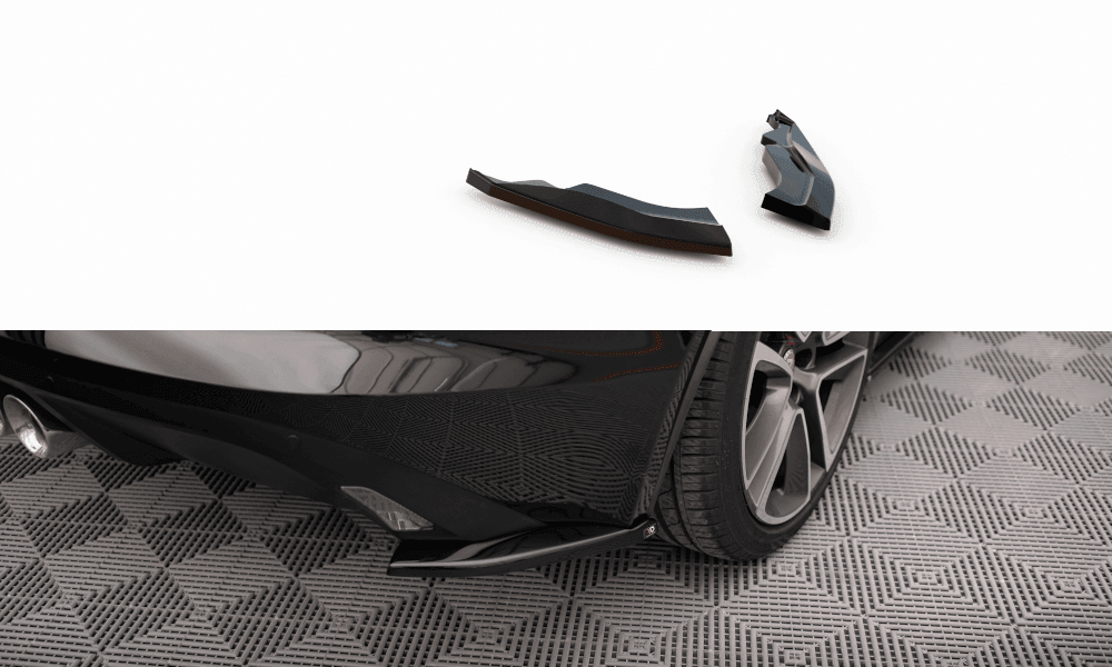Seitliche Heck Diffusor Erweiterung für Jaguar F-Type X152 Facelift von Maxton Design