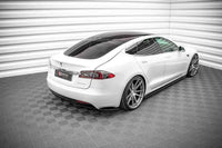 Seitliche Heck Diffusor Erweiterung für Tesla Model S FL von Maxton Design