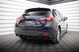 Seitliche Heck Diffusor Erweiterung für Mazda 3 MK3 von Maxton Design