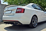 Seitliche Heck Diffusor Erweiterung für Skoda Octavia RS Mk3 / Mk3 FL von Maxton Design