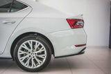 Seitliche Heck Diffusor Erweiterung für Skoda Superb 3V FL von Maxton Design