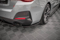 Seitliche Heck Diffusor Erweiterung V.1 für BMW 4er Gran Coupe M-Paket G26 von Maxton Design