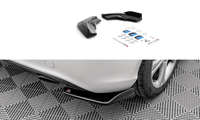 Seitliche Heck Diffusor Erweiterung V.1 für Mercedes A-Klasse W176 von Maxton Design