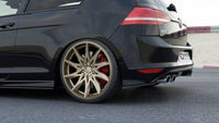 Seitliche Heck Diffusor Erweiterung V.1 für VW Golf 7 R-Line von Maxton Design