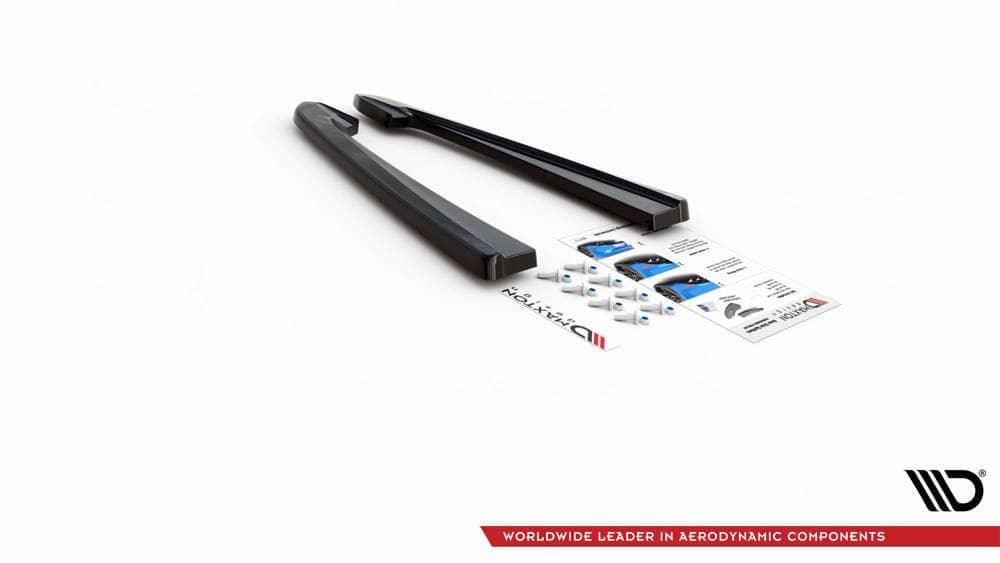 Rear Diffuser Extension V.2 for Audi RS6 C7 by Maxton Design