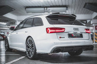 Rear Diffuser Extension V.2 for Audi RS6 C7 by Maxton Design