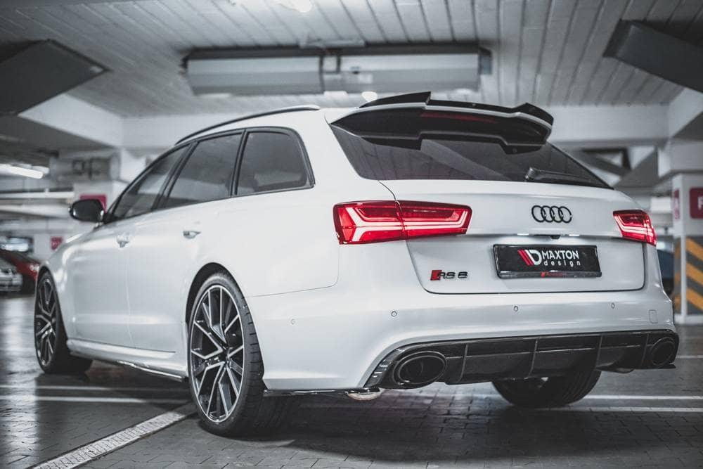 Rear Diffuser Extension V.2 for Audi RS6 C7 by Maxton Design