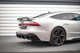 Seitliche Heck Diffusor Erweiterung für Audi RS7 C8 von Maxton Design