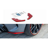 Side Rear Diffuser Extension V.2 for BMW 1 Series F40 M-Package by Maxton Design