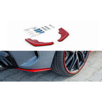 Side Rear Diffuser Extension V.2 for BMW 1 Series F40 M-Package by Maxton Design