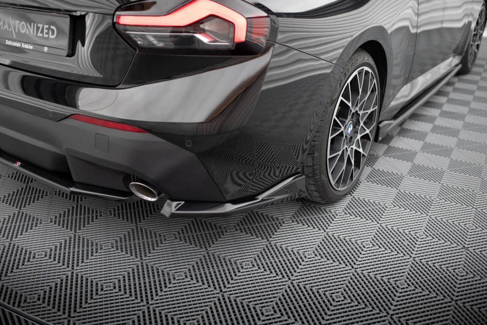 Seitliche Heck Diffusor Erweiterung V.2 für BMW 2 Coupe G42 von Maxton Design