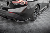 Seitliche Heck Diffusor Erweiterung V.2 für BMW 2 Coupe G42 von Maxton Design