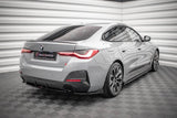 Seitliche Heck Diffusor Erweiterung V.2 für BMW 4er Gran Coupe M-Paket G26 von Maxton Design