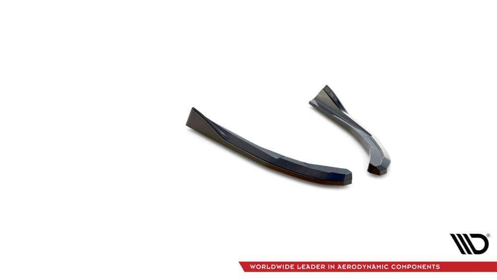 Seitliche Heck Diffusor Erweiterung V.2 für BMW 4er Gran Coupe M-Paket G26 von Maxton Design