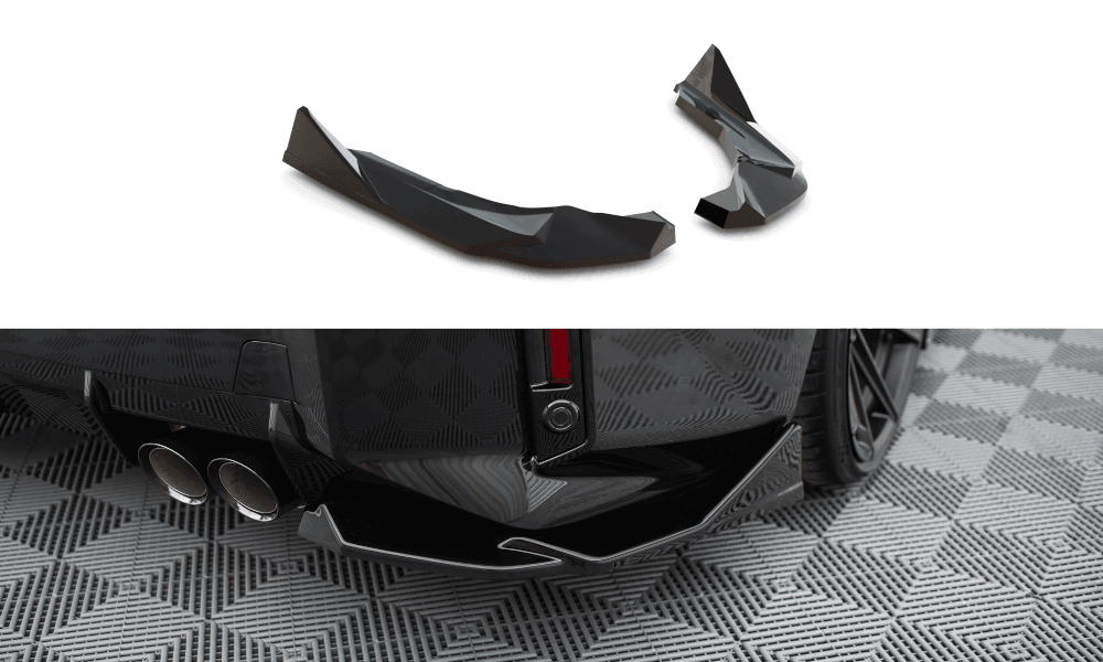 Seitliche Heck Diffusor Erweiterung V.2 für BMW M2 G87 von Maxton Design