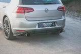 Seitliche Heck Diffusor Erweiterung V.2 für VW Golf 7 GTI von Maxton Design