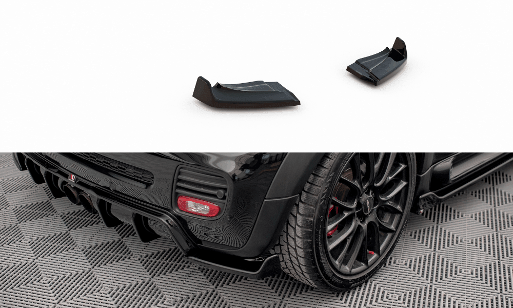 Mini Cooper R56 Rear Diffuser Side Rear Diffuser Extension V.3 for Mini Cooper JCW R56 by Maxton ...