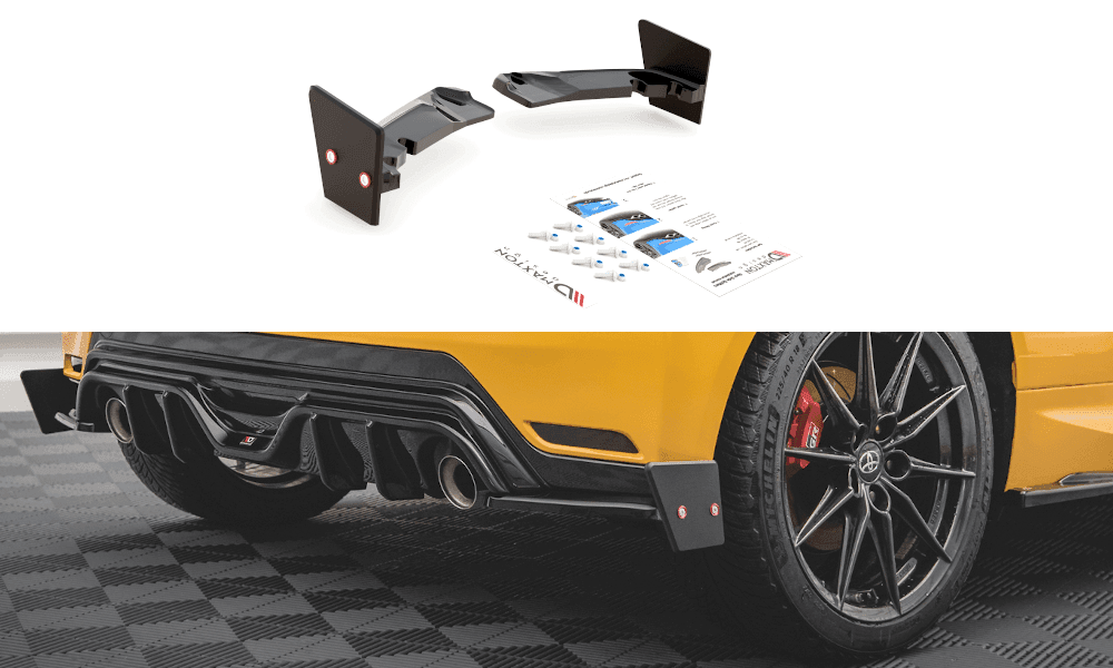 Seitliche Heck Diffusor Erweiterung für Porsche 911 992 GT3 von Maxton Design