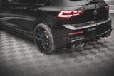 Seitliche Heck Diffusor Erweiterung V.4 für VW Golf 8 R von Maxton Design