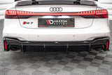 Heck Diffusor für Audi RS7 C8 von Maxton Design