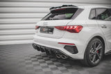 Heck Diffusor für Audi S3 Sportback 8Y von Maxton Design