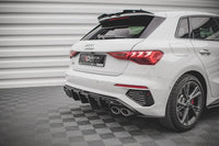 Heck Diffusor für Audi S3 Sportback 8Y von Maxton Design