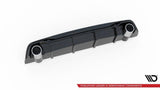 Heck Diffusor mit Endrohrblenden für Peugeot 308 GT Facelift MK2 von Maxton Design