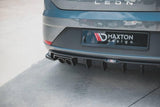 Heck Diffusoransatz für Seat Leon Mk3 FR Facelift  von Maxton Design