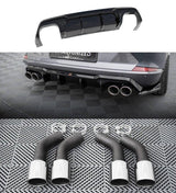 Rear diffuser V.3 with tailpipes for Cupra Formentor VZ by Maxton Design