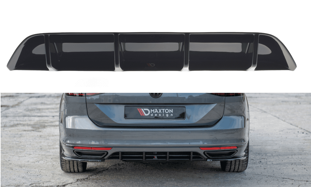 Heck Diffusoransatz für VW Passat R-Line B8 von Maxton Design