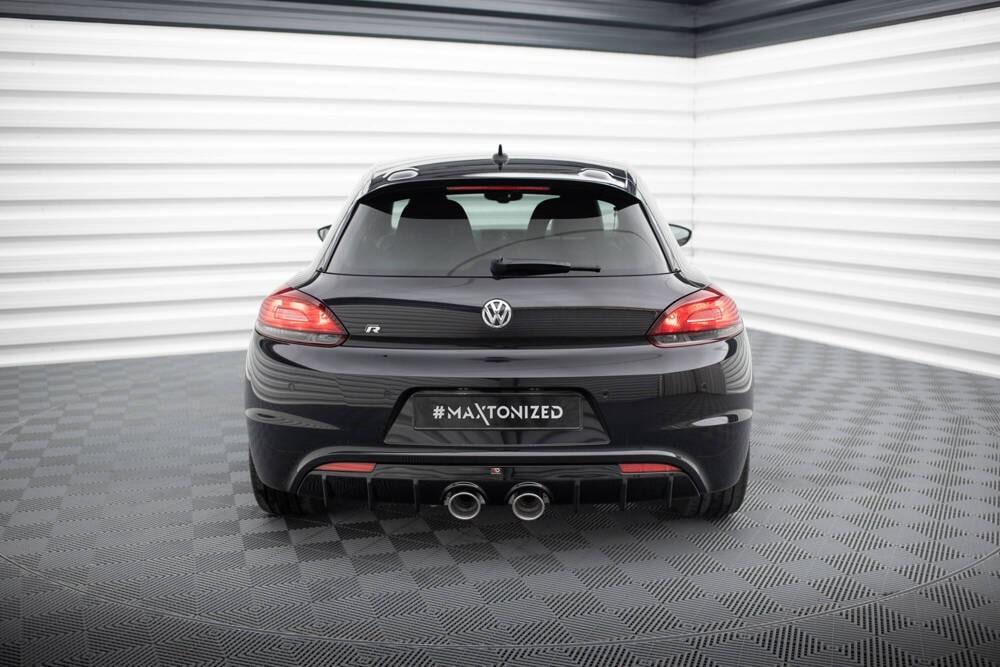 for VW Scirocco Mk3 FL Rear Diffuser Diffusor Gloss Black for VW Scirocco Mk3 FL Rear Diffuser Diffusor Gloss Black