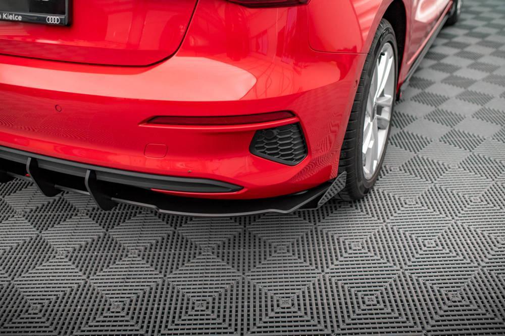 Heckdiffusor Racing mit Flaps für Audi A3 8Y Sportback von Maxton Design
