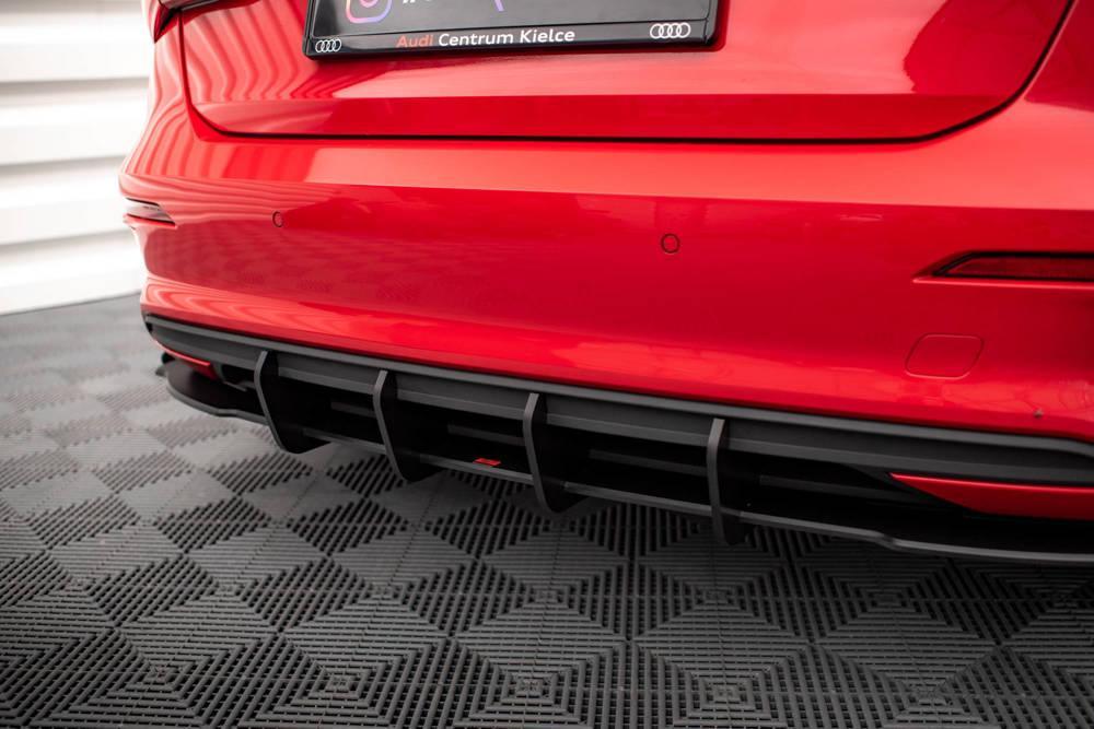 Heckdiffusor Racing mit Flaps für Audi A3 8Y Sportback von Maxton Design
