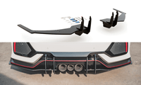 Zentraler Hinterer Splitter Racing V.2 für Honda Civic X Type R von Maxton Design