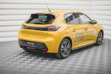 Heck Diffusor Racing für Peugeot 208 MK2 von Maxton Design